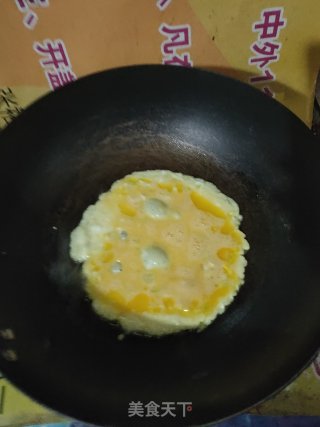 韭黄炒鸡蛋的做法步骤：4