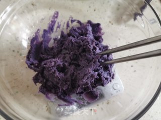 紫薯燕麦酸奶挞的做法步骤：1