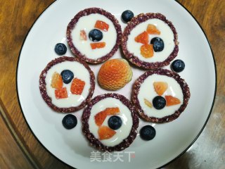 紫薯燕麦酸奶挞的做法步骤：6