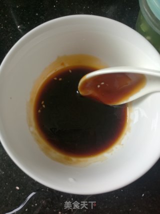 炝拌三素的做法步骤：3