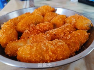 脆皮炸香蕉的做法步骤：3