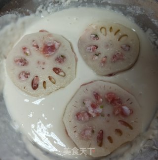 香酥藕夹的做法步骤：7