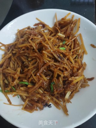 土豆卷饼的做法步骤：13