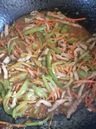 鱼香肉丝的做法步骤：9