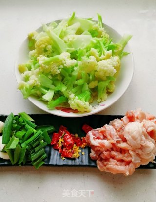 煸炒花椰菜的做法步骤：5