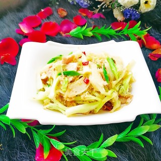 煸炒花椰菜的做法步骤：11