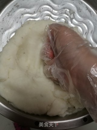 山药枣泥糕的做法步骤：4