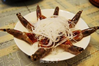 蒜蓉粉丝虾的做法步骤：8