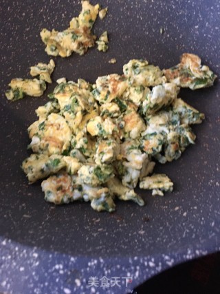 荠菜滑蛋的做法步骤：11
