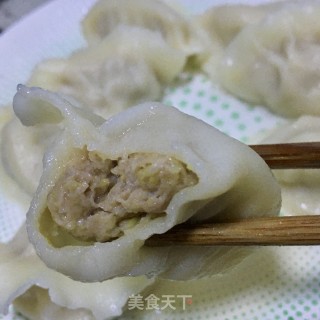 白菜姬松茸肉饺的做法步骤：21
