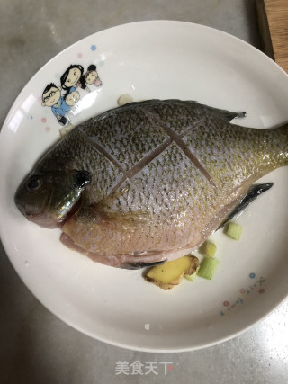 清蒸太阳鱼的做法步骤：3