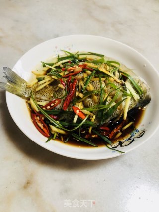 清蒸太阳鱼的做法步骤：12