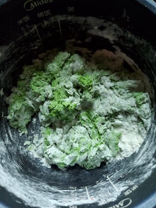 菠菜馒头的做法步骤：7