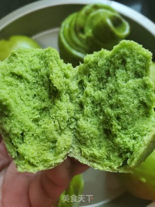 菠菜馒头的做法步骤：14