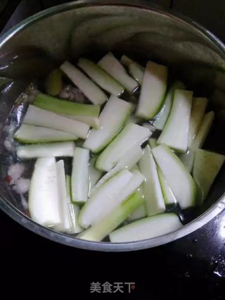 丝瓜肉片汤的做法步骤：6