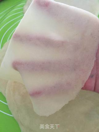 荠菜春卷的做法步骤：4
