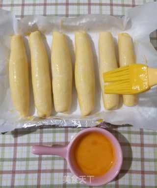 牛奶排包的做法步骤：9