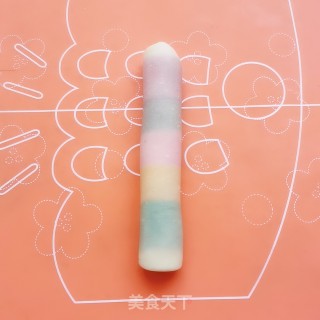 彩虹蛋黄酥的做法步骤：18