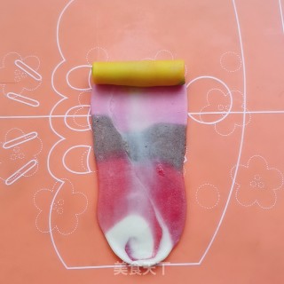 彩虹蛋黄酥的做法步骤：20