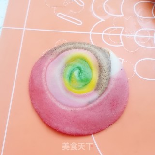 彩虹蛋黄酥的做法步骤：24