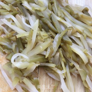 肉丝炒榨菜的做法步骤：3
