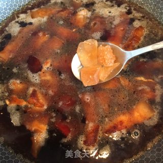 腐竹烧肉的做法步骤：5