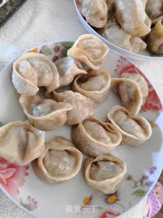 肉球牛肉蒸饺的做法步骤：5