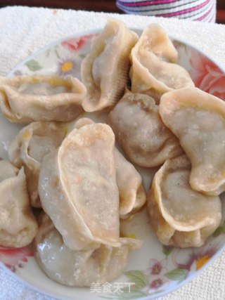 肉球牛肉蒸饺的做法步骤：6
