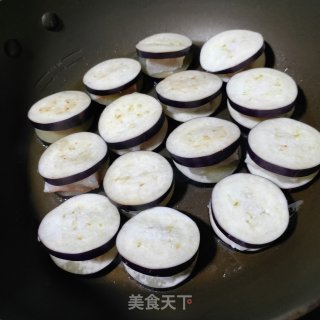 虾滑酿茄子的做法步骤：2