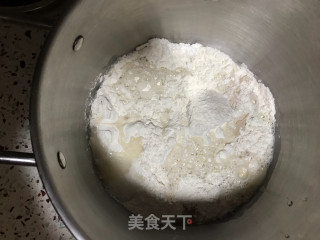 韭菜香干包子的做法步骤：6