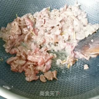 青椒牛肉的做法步骤：4