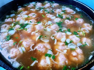 冬瓜胡萝卜肉丸汤的做法步骤：11