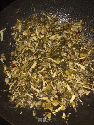 酸菜春笋肉末馅儿老南瓜皮儿大包子的做法步骤：4
