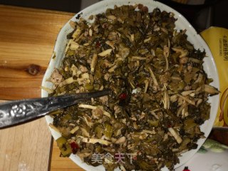 酸菜春笋肉末馅儿老南瓜皮儿大包子的做法步骤：11