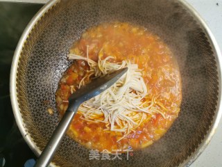 酸甜原味金针菇肥牛的做法步骤：10