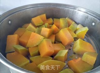 手工——南瓜????馒头的做法步骤：2