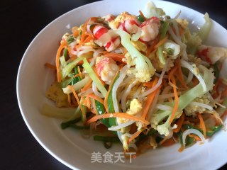 桂花炒的做法步骤：18