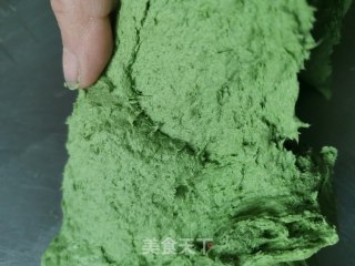 青团—纯手工超级拉丝的芝士紫薯青团的做法步骤：10