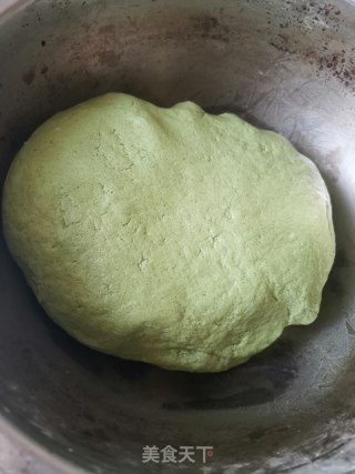 青团—纯手工超级拉丝的芝士紫薯青团的做法步骤：14