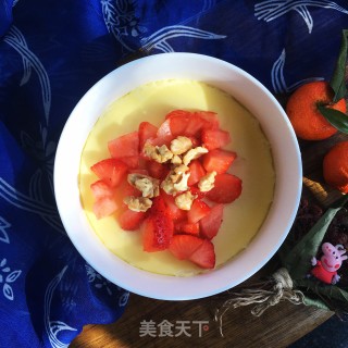 草莓鸡蛋羹的做法步骤：10