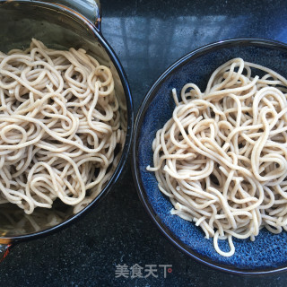 胡萝卜豆腐丁饸饹的做法步骤：13
