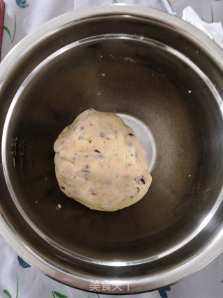 咖啡蔓越莓饼干的做法步骤：6