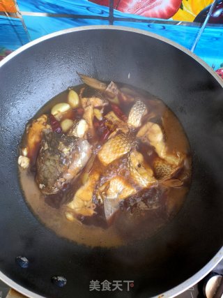 腊八醋烧梭鱼的做法步骤：16