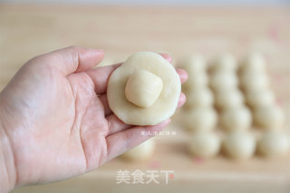 蛋黄酥的做法步骤：6