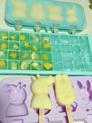 水果酸奶冰棍的做法步骤：1