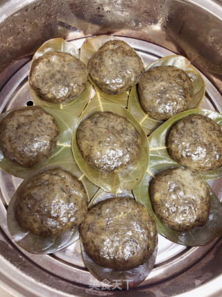 艾草粑粑的做法步骤：8