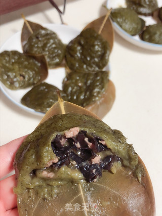 艾草粑粑的做法步骤：9