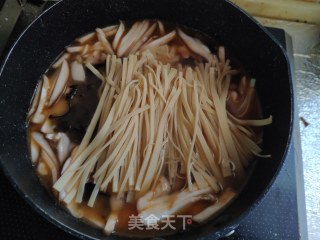 快手汤  酸辣汤的做法步骤：5