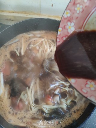 快手汤  酸辣汤的做法步骤：6