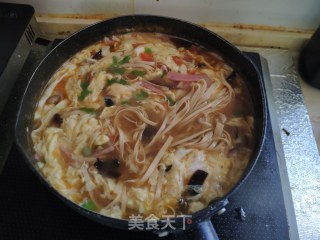 快手汤  酸辣汤的做法步骤：10